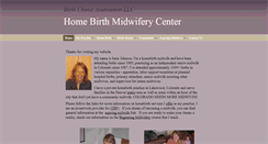Desktop Screenshot of denvermidwife.com